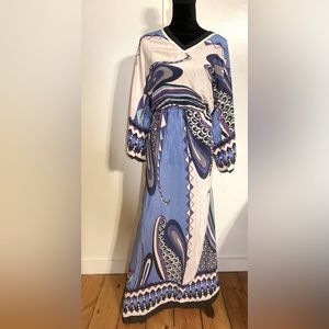 ALEXIS Silk Paisley Dress Size:XS